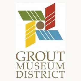 Grout Museum District brand logo for groutmuseumdistrict.org
