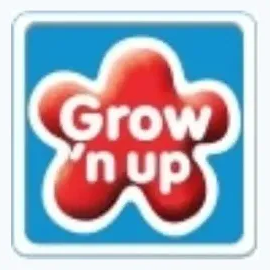 Grow'n Up brand logo for grow-n-up.com