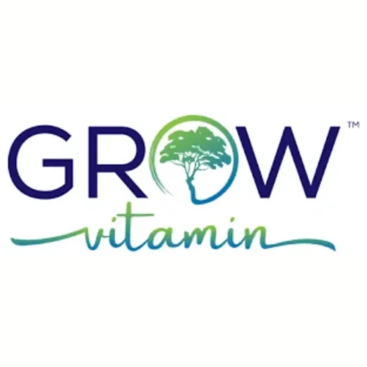 Grow Vitamin brand logo for growvitamin.com