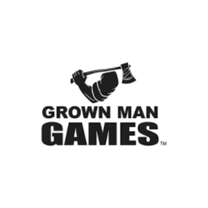 grownmangames brand logo for grownmangames.com