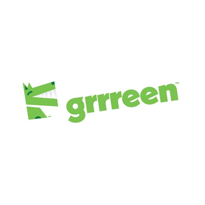 Grrreen Pets brand logo for grrreenpets.com