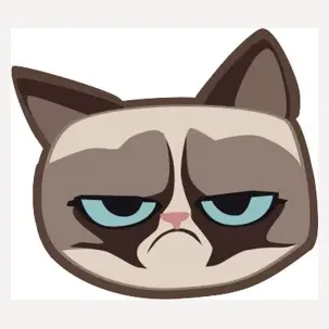 Grumpy Cat brand logo for grumpycats.com