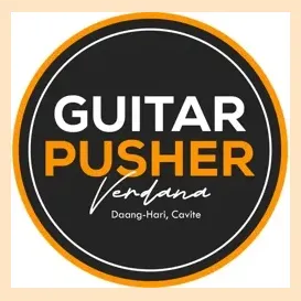 Guitar Pusher brand logo for guitarpusher.com
