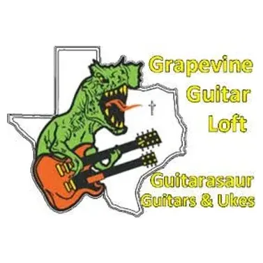 guitarasaur brand logo for guitarasaur.com