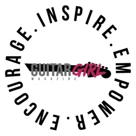 guitargirlmag brand logo for guitargirlmag.com