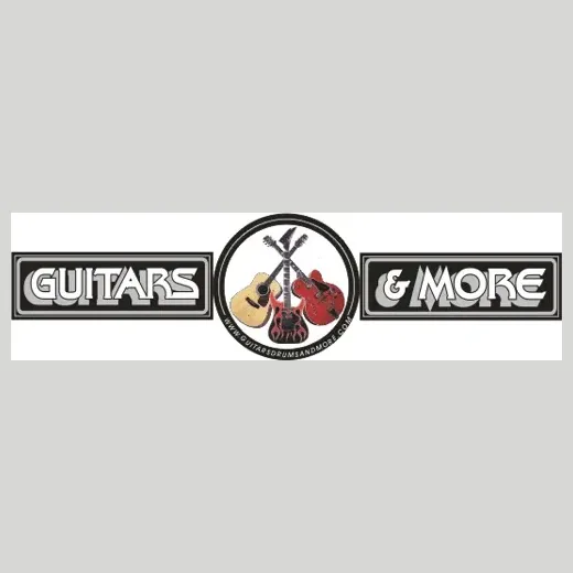 Guitars, Drums & More brand logo for guitarsdrumsandmore.com