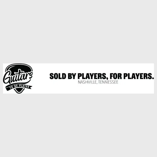 Guitars to be Played brand logo for guitarstobeplayed.com