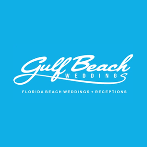 gulfbeachweddings brand logo for gulfbeachweddings.com