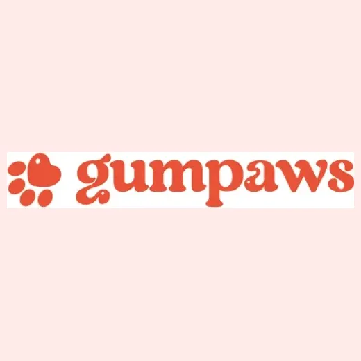 Gum Paws brand logo for gumpaws.com