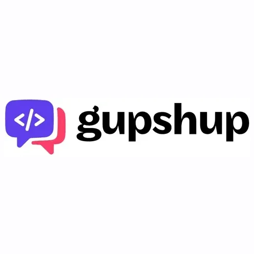 Gupshup brand logo for gupshup.io