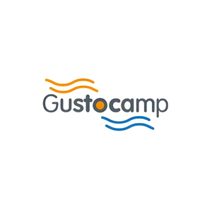 Gusto Camp brand logo for gustocamp.co.uk