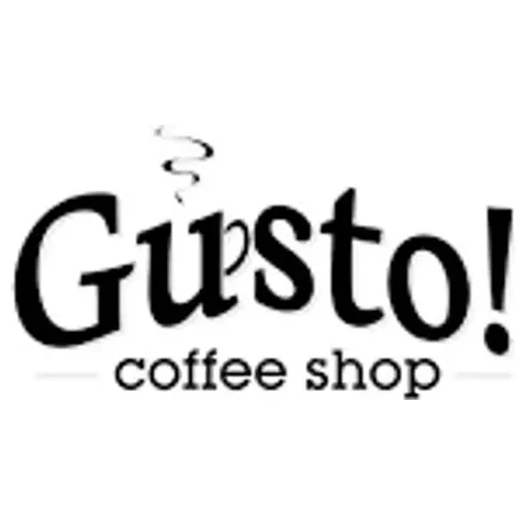 Gusto Coffee brand logo for gustocoffeeshop.com