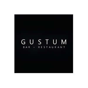 Gustum brand logo for gustumbarandrestaurant.com