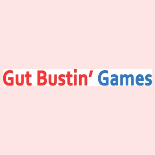 Gut Bustin' Games brand logo for gutbustingames.com