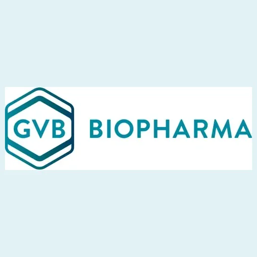 GVB Biopharma brand logo for gvbbiopharma.com
