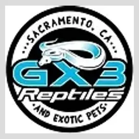 GX3 Reptiles brand logo for gx3reptiles.com