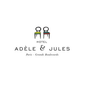 Hôtel Adèle & Jules brand logo for en.hoteladelejules.com