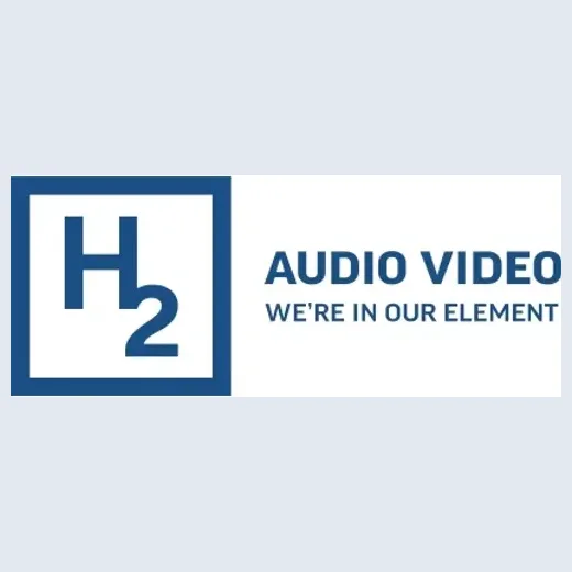 H2 Audio brand logo for h2audiovideo.com