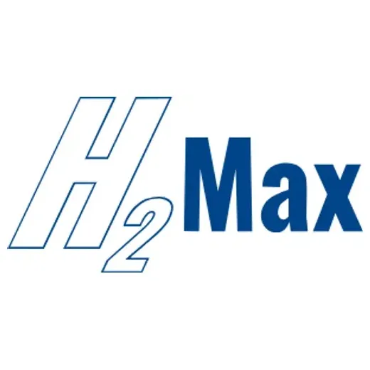 H2Max brand logo for h2max.us