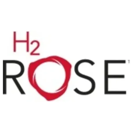 H2rOse brand logo for drinkh2rose.com