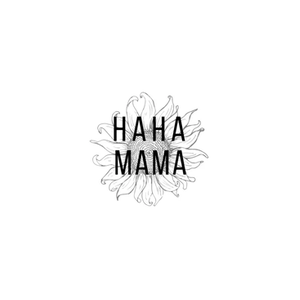 Haha Mama brand logo for hahamamaclothing.com