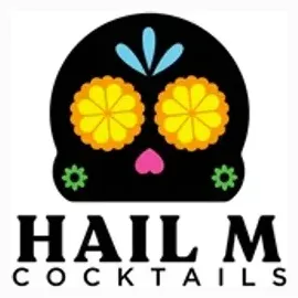 Hail M brand logo for hailmcocktails.com