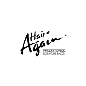 Hair Again brand logo for hairagainsalon.info