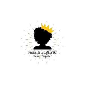 Hair and Stuff brand logo for hairandstuff216.com