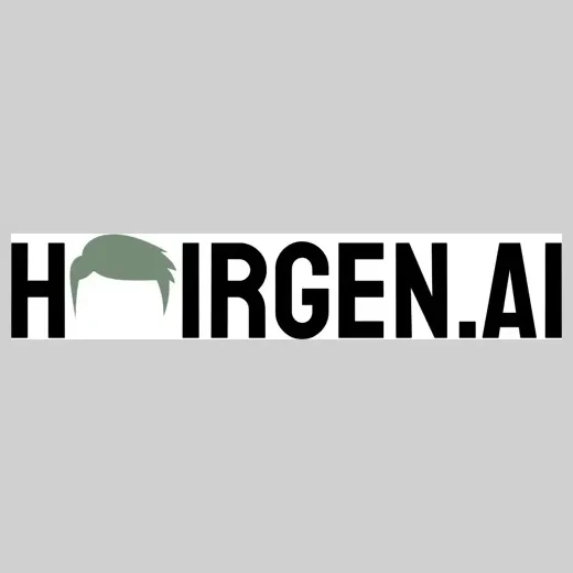 Hair Gen brand logo for hairgen.ai