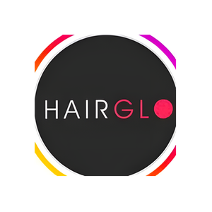 Hair Glo brand logo for hairglo.co.uk