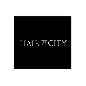 Hair in the City brand logo for hairinthecity.co.uk