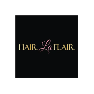 Hair la Flair brand logo for hairlaflair.com