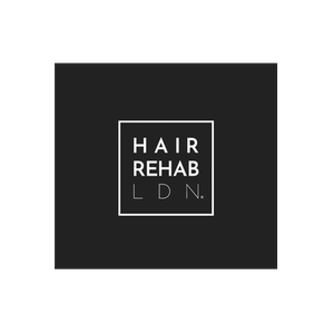 Hair Rehab London brand logo for hairrehablondon.com