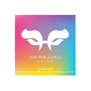 Hairajuku brand logo for hairajukusalon.com