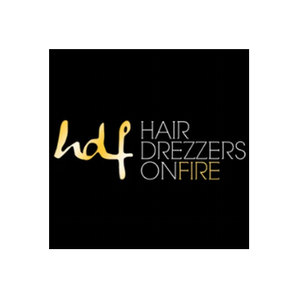 Hairdrezzers on Fire brand logo for hairdrezzersonfire.com