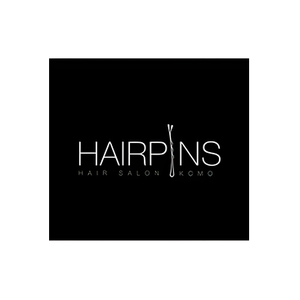 Hairpins Salon brand logo for hairpinssalon.com