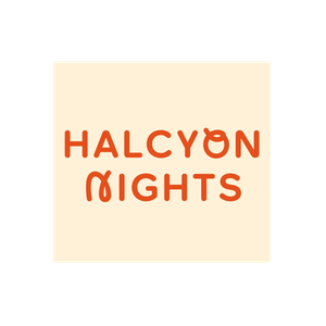 Halcyon Nights brand logo for halcyonnights.com.au