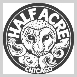Half Acre brand logo for halfacrebeer.com