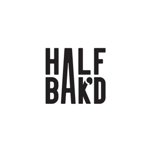 Half Bak'd brand logo for half-bakd.com