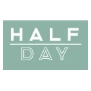 Half Day brand logo for halfdaycbd.com