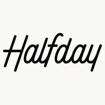 Half Day Travel brand logo for halfdaytravel.com