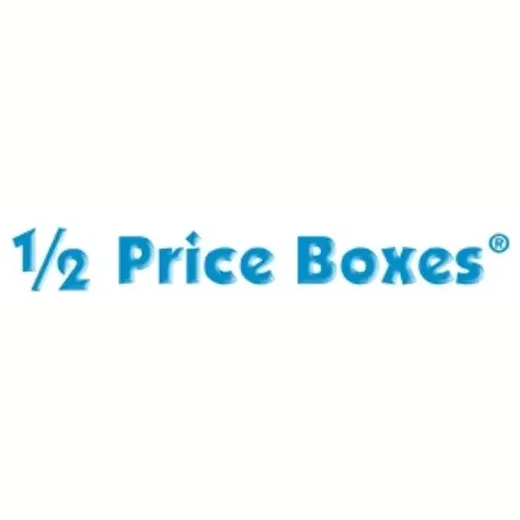 Half Price Boxes brand logo for halfpriceboxesusa.com