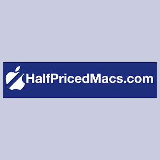 Half Priced Macs brand logo for halfpricedmacs.com