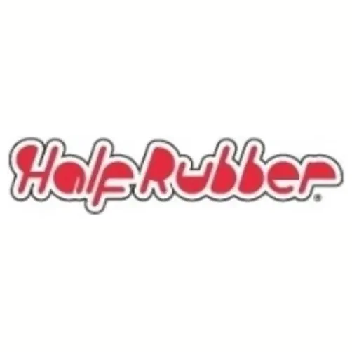 Half Rubber brand logo for halfrubber.com
