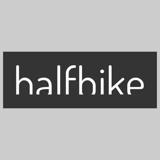 Halfbikes brand logo for halfbikes.com