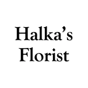 Halka's brand logo for halkasflorist.com
