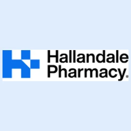 Hallandale Pharmacy brand logo for hallandalerx.com