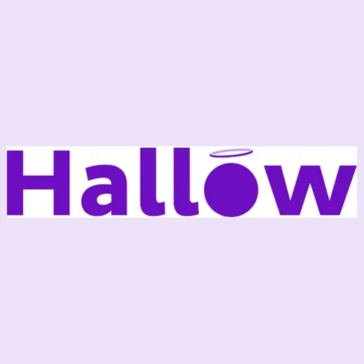 Hallow brand logo for hallow.com
