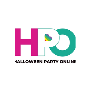 Halloween Party Online brand logo for halloweenpartyonline.com