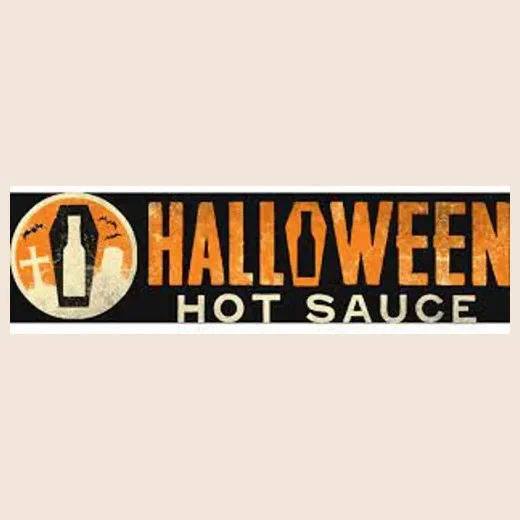halloweenhotsauce brand logo for halloweenhotsauce.com